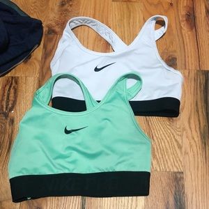 Set of two Nike sports bras